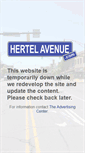 Mobile Screenshot of hertelavenue.com